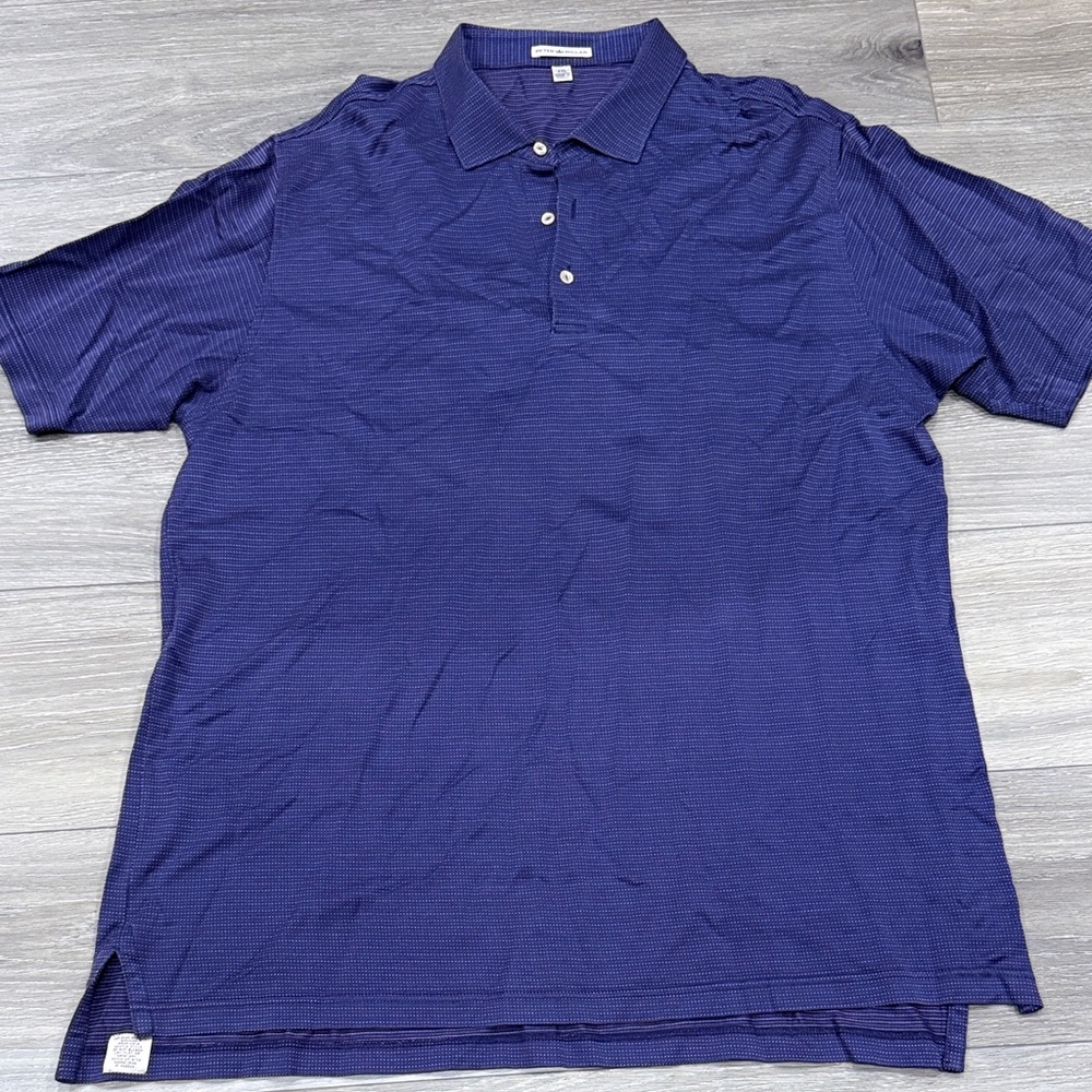Peter Millar Purple/red/blue Polo Shirt XXL